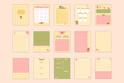 Cute Notebook Pages, a Templates & Theme by Digitaliya (Thumbnail 5 of 6)