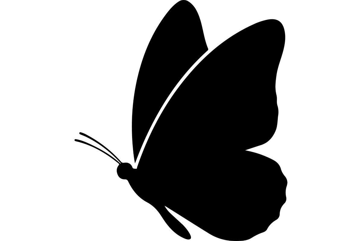 Butterfly Silhouette Bundle, an Object Graphic by Designer_Momina (Photo 11 of 20)