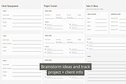 Freelancer Planner Canva Template, a Templates & Theme by ItsReksita Pattern (Thumbnail 5 of 9)