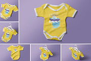 Baby Romper Mockup, a Product Mockup by PixelVoyager (Thumbnail 1 of 8)