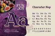 Funjoy, a Serif Font by Burntilldead (Thumbnail 2 of 12)