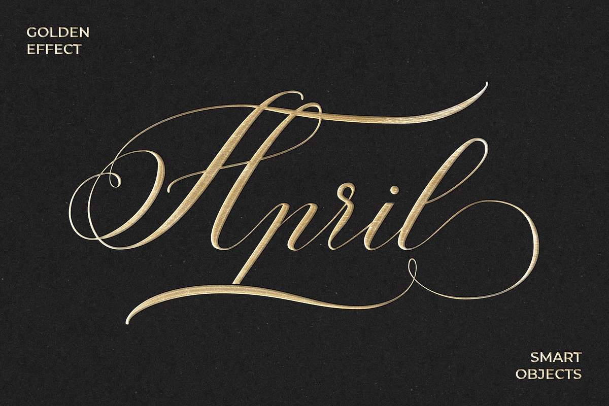 Gold Foil Stamp Paper Mockup, a Product Mockup by Design Squad (Photo 1 of 4)