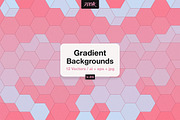 Gradient Hexagonal Backgrounds | V05, a Background Graphic by dvtchk (Thumbnail 5 of 7)