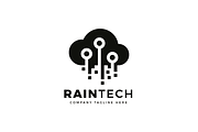 Rain Tech Logo, a Branding & Logo Template by ehaezer (Thumbnail 3 of 6)