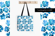 Watercolor floral DIY set 35 pcs., a Background Graphic by Natasha Koltsova (Thumbnail 5 of 5)