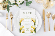 Wedding Template Bundle Calla Lilies, an Invitation Template by MarryMeMoments (Thumbnail 3 of 8)