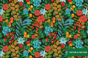 Botanical garden (vector, png), an Illustration by MagicForestory (Thumbnail 5 of 5)