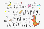 Happy Tum & Little Bite Font, a Font by vuuuds (Thumbnail 2 of 6)
