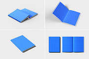 Softcover Book Mockup - 12 views, a Books & Magazine Mockup by Illusiongraphic (Thumbnail 24 of 25)
