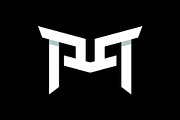 PMP or PP Monogram Logo, a Branding & Logo Template by kidzdsgn (Thumbnail 1 of 2)