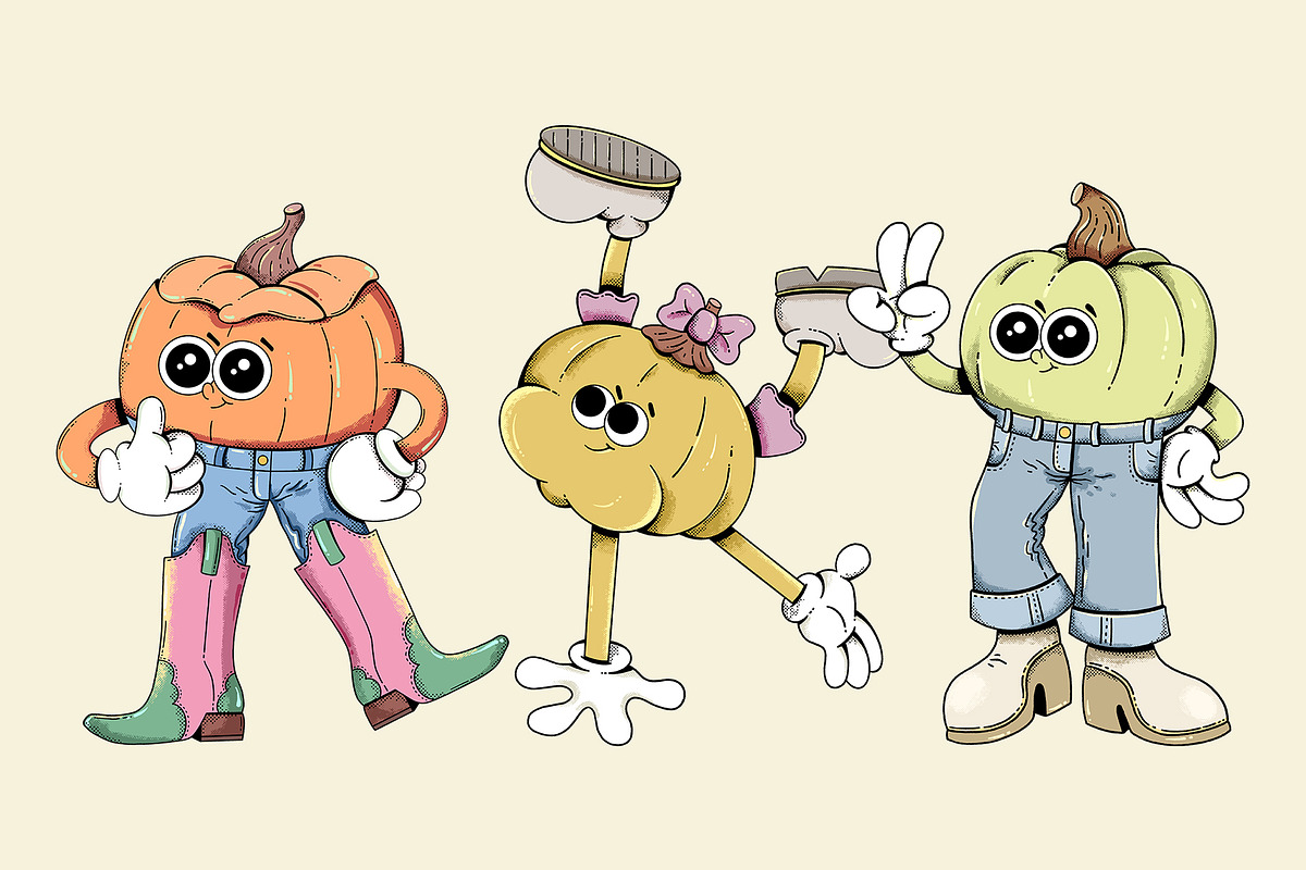 Season Of Pumpkins, an Illustration by Alina Sh (Photo 4 of 9)