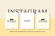 INSPIRING MINDSET 50 INSTAGRAM POST, a Social Media Template by RB Boutique (Thumbnail 3 of 8)