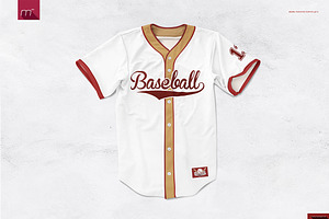 Baseball Jersey 4xMock-ups