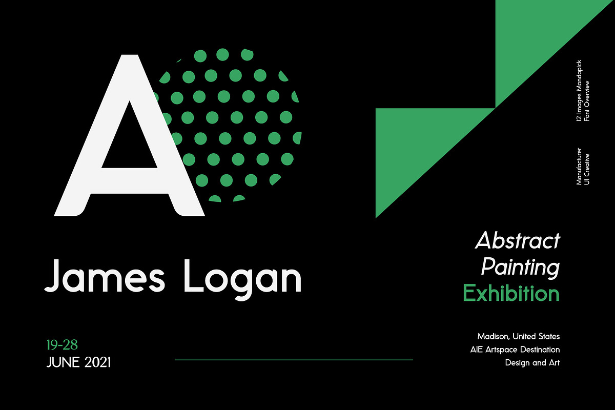 Mondapick Sans Serif Font Family, a Sans Serif Font by UICreative (Photo 2 of 12)