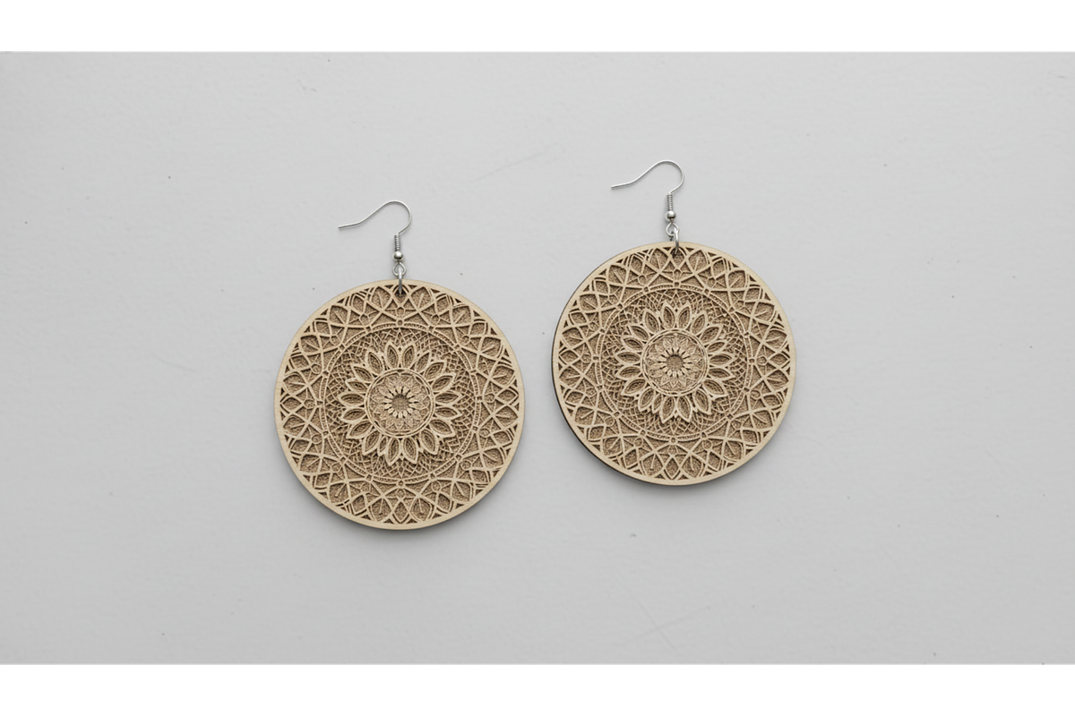Floral Charm Earring Files, a Graphic by musafir_fashion (Photo 8 of 11)
