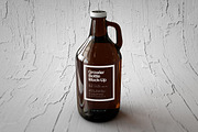 Growler Beer Bottle Mock-Up, a Household Mockup by TSOBG (Thumbnail 22 of 33)
