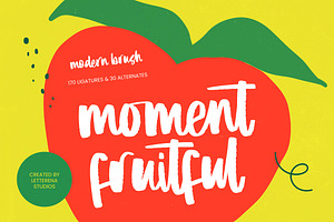 Moment Fruitful Modern Brush