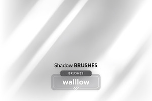 Soft Window Shadow Photoshop Brushes