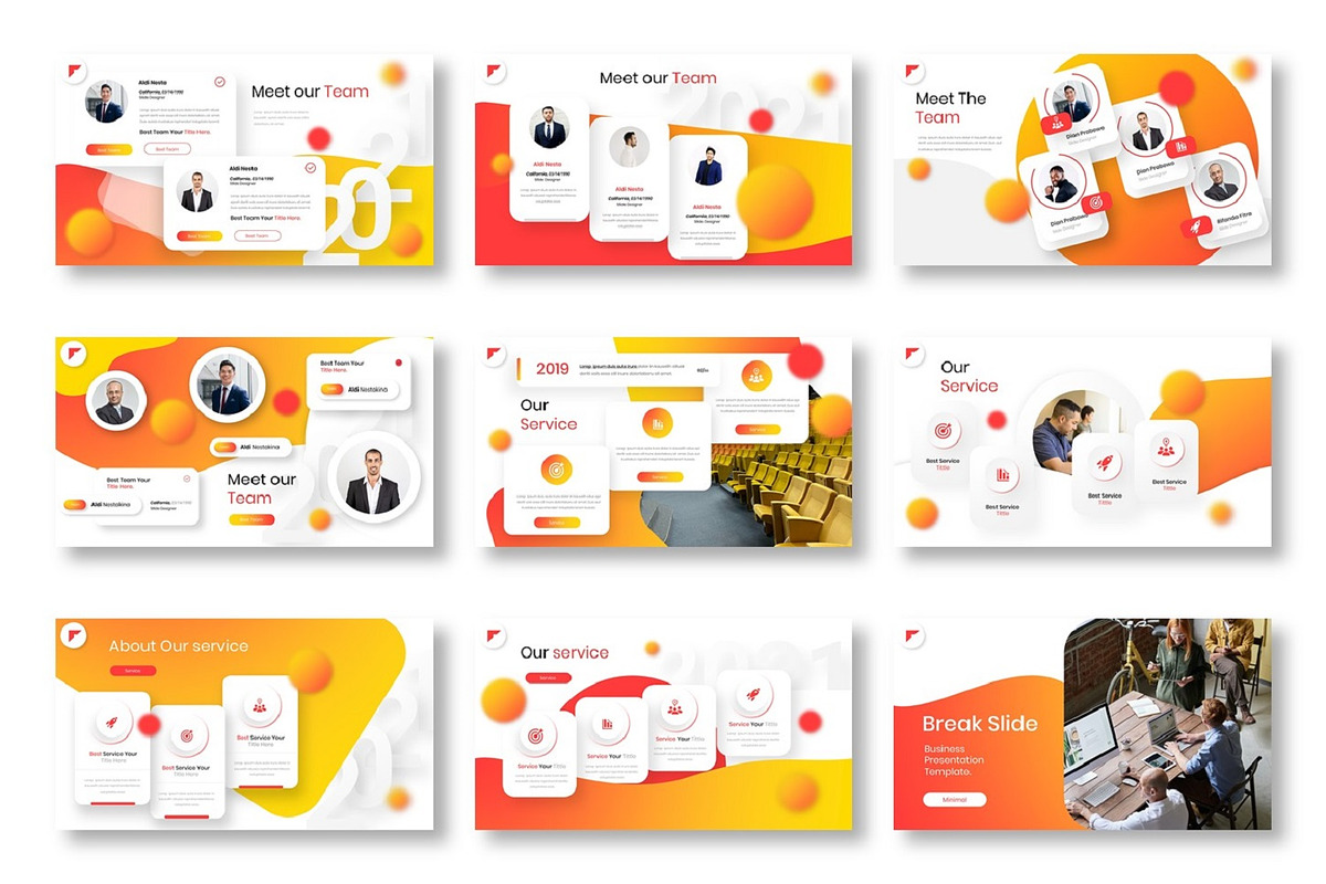 Nevada - Business Google Slide Templ, a Presentation Template by Dens Creative Studio (Photo 3 of 6)