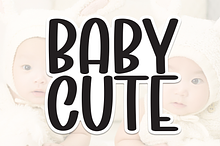 Baby Cute | Script Font