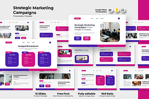 Strategic Marketing - Google Slides, a Design Template by QR Design Studio