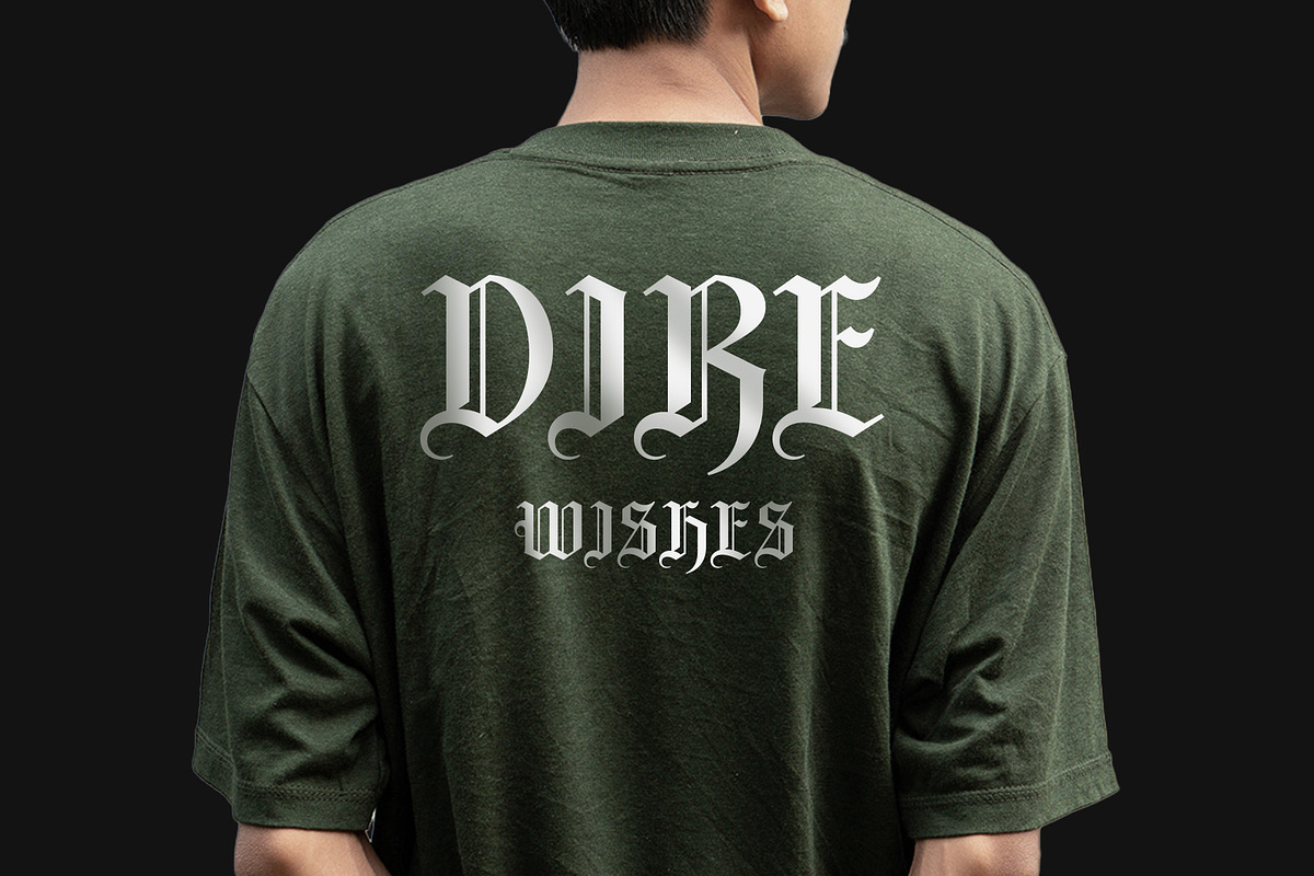 CS Aither – Blackletter Font, a Blackletter Font by Craft Supply Co. (Photo 4 of 8)