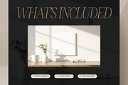 Square Wall Art Mockup, a Mockup by Creatif Foundry (Thumbnail 3 of 8)