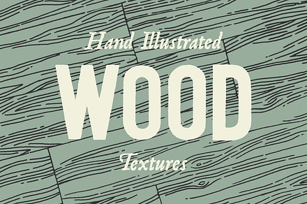 3 Wood Line Patterns - By hand, a Texture Graphic by GhostlyPixels
