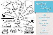 Reading & Writing elements, an Illustration by morninglight (Thumbnail 1 of 4)