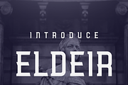Eldeir, a Sans Serif Font by lelevien (Thumbnail 1 of 5)