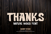 Dakodur - Nature Wood Font, a Sans Serif Font by Iqsiart Studio (Thumbnail 7 of 7)