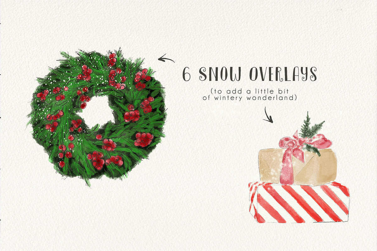 Classic Christmas Graphic Set, an Illustration by Ink + Eye (Photo 5 of 6)
