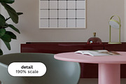 Mockup Set. Silver Frame Mockups ARI, a Household Mockup by Bonumo (Thumbnail 4 of 10)