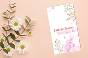 Watercolor Floral Background, a Decorative Illustration by Digital Studio (Thumbnail 3 of 7)