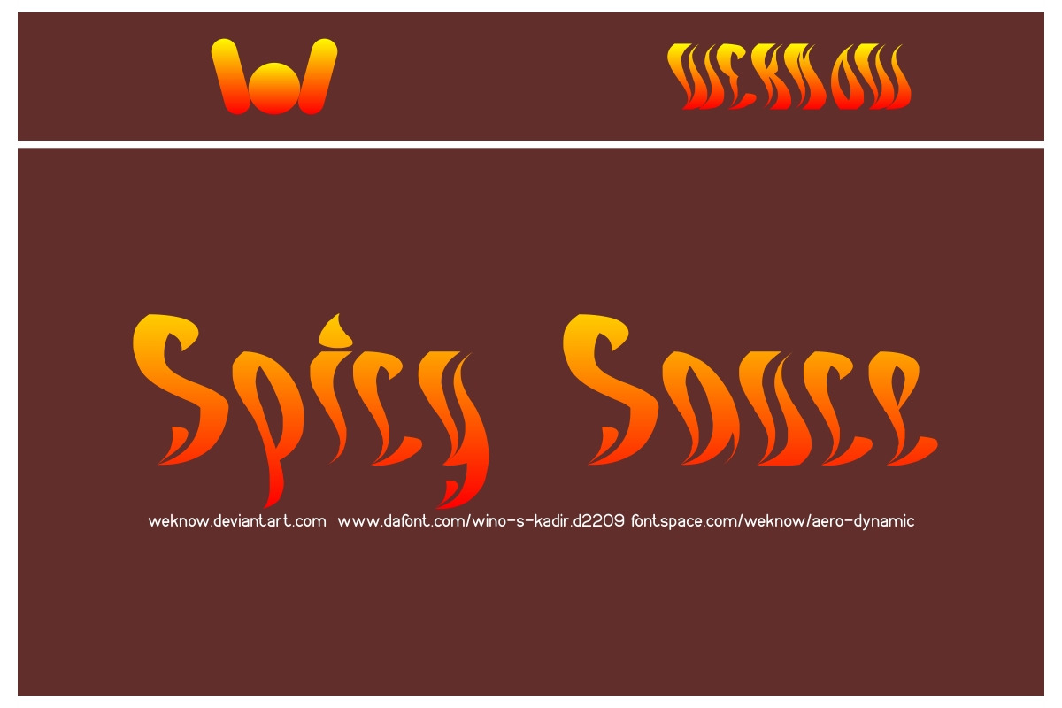 eternal flame font preview 3
