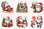 Santa Claus Clipart, an Illustration by CreationArt (Thumbnail 5 of 5)