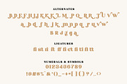 Qalista | A Modern Bold Serif, a Serif Font by Andrimada Creative (Thumbnail 10 of 11)