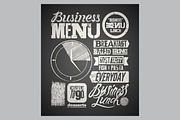 Business Lunch Menu vector designs., a Food Illustration by PoPaShop (Thumbnail 2 of 10)