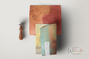 Gritty Watercolor Textures Vol 1