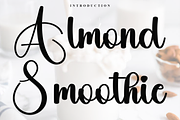 Almond Smoothie, a Handwritten Font by InermediaSTUDIO (Thumbnail 1 of 7)