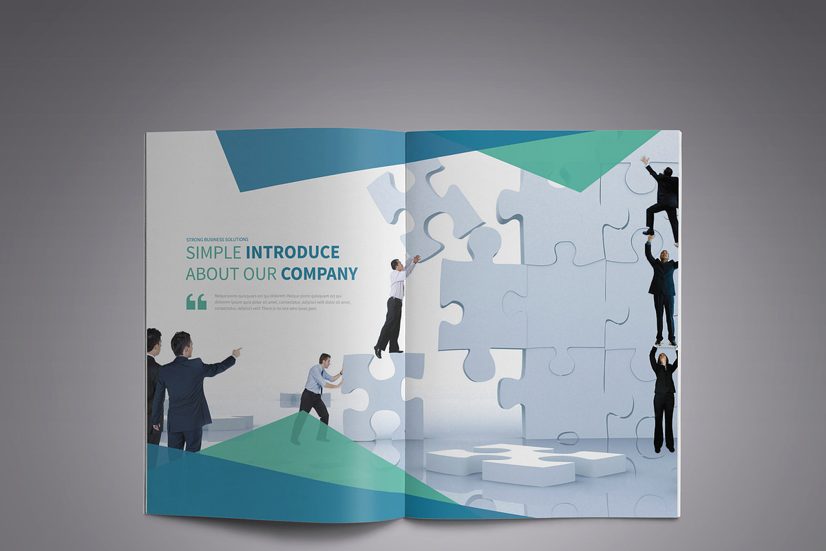 Corporate Business Brochure, a Brochure Template by New Lines (Photo 2 of 12)