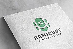 Home Cube Realestate Logo, a Branding & Logo Template by Design_Planet