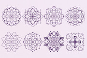 20 Mandala Stamp Brushes Set, a Brush Add-On by SmuffizStudio (Thumbnail 3 of 4)