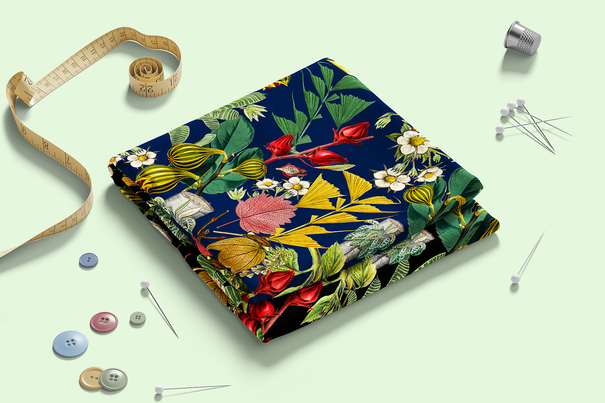 Jungle Epiphany Floral Pattern, a Pattern Graphic by Fabrivo (Photo 8 of 9)