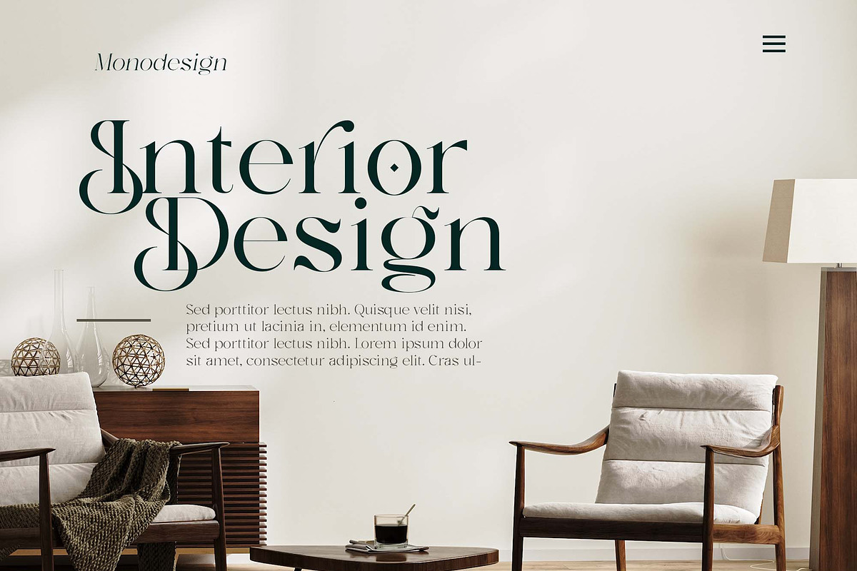 Negaroa - Aesthetic Serif, a Serif Font by Ardyanatypes (Photo 2 of 12)