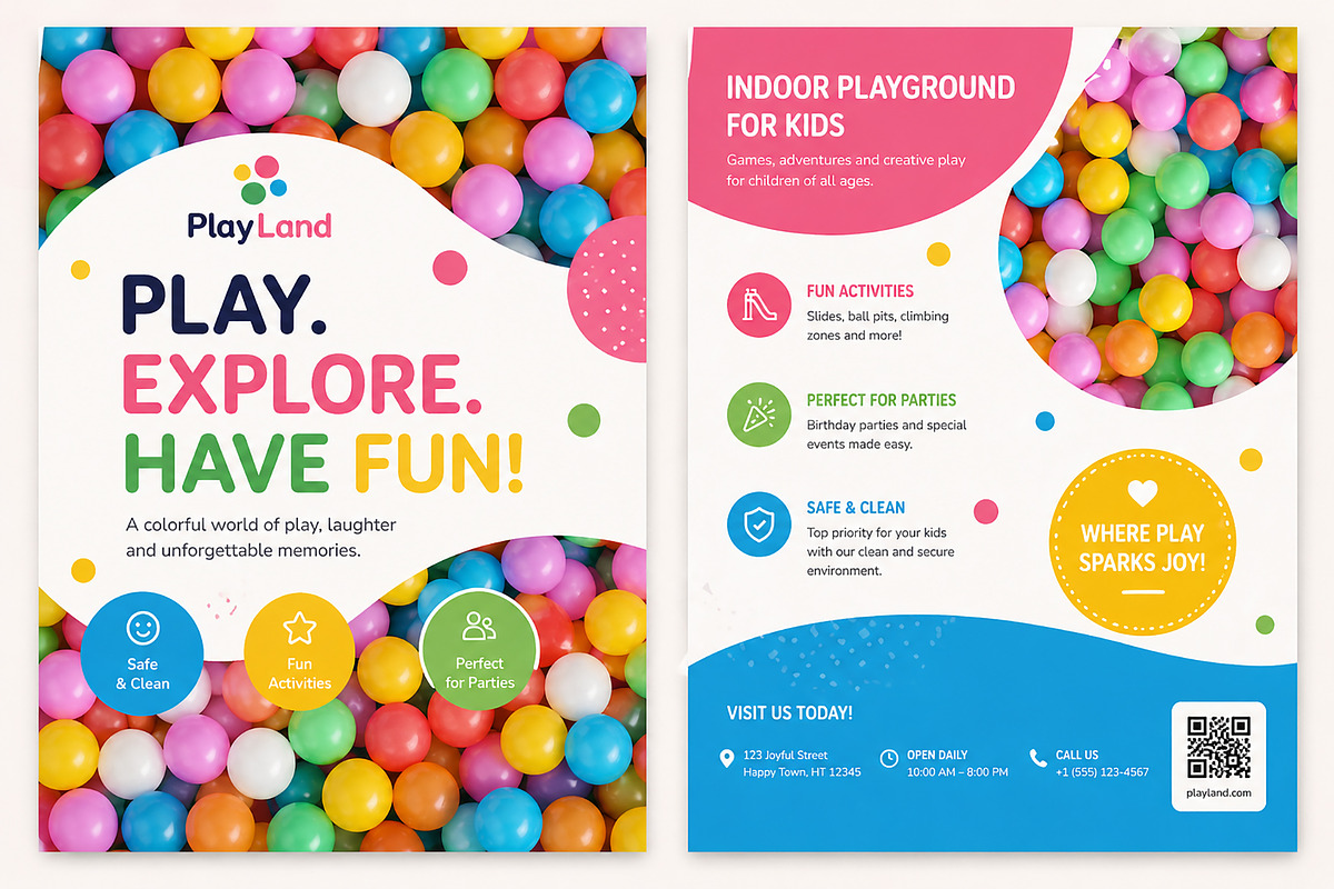 Backgrounds Set With Colored Balls, a Background Graphic by Vector beauty (Photo 6 of 6)
