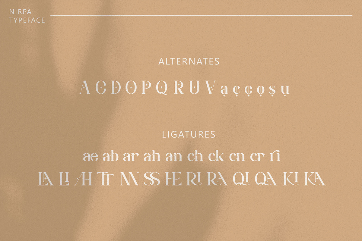 Nirpa - Elegant Serif, a Serif Font by Flawless And Co (Photo 9 of 12)
