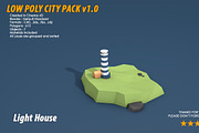 Low Poly City Pack 1, an Architecture 3D Model by multimedia4ds (Thumbnail 13 of 40)