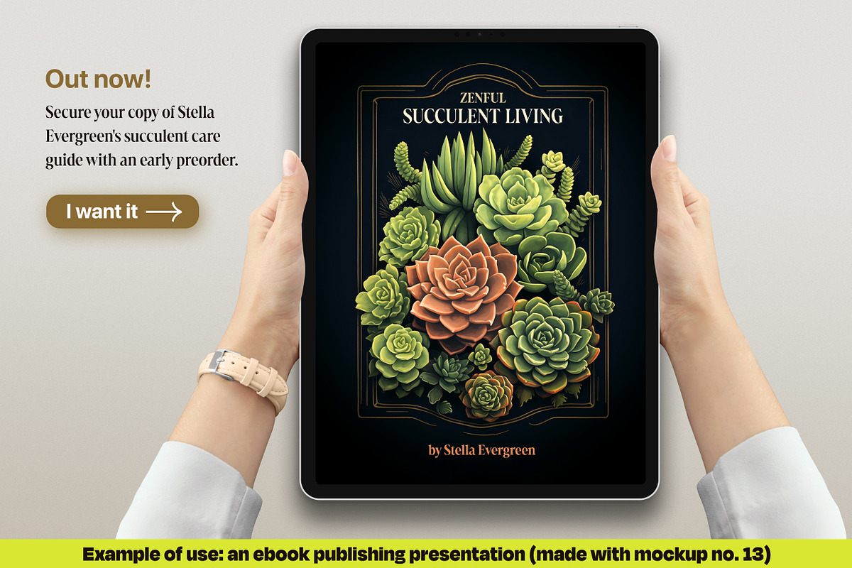 iPad Studio — 50 Editable Mockups, an iPad Mockup by Frisk Shop (Photo 9 of 12)