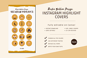 INSTAGRAM HIGHLIGHT COVERS, a Social Media Template by The Little Lily Studio (Thumbnail 5 of 5)